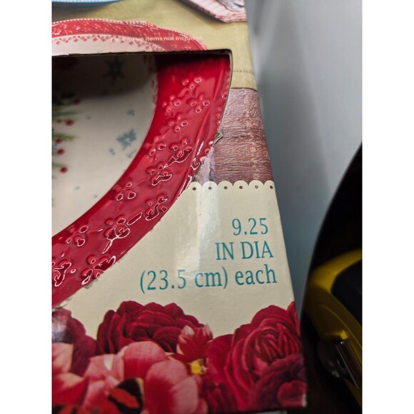 The Pioneer Woman Novelty Icons Rimmed Bowl Set of 4 Christmas Edition - Picture 6 of 8